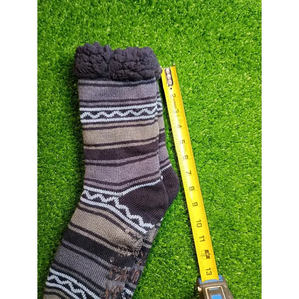 Muk Luks Aloe Infused Striped Cabin Socks NWT